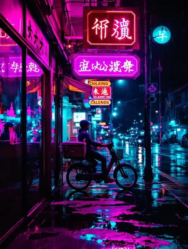 外卖送到第1001单封面海报