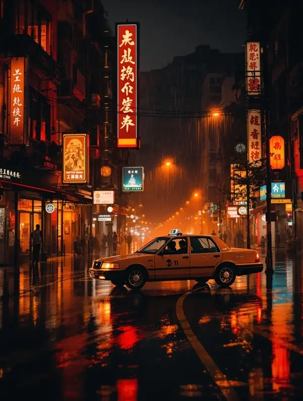 雨夜计程车封面海报